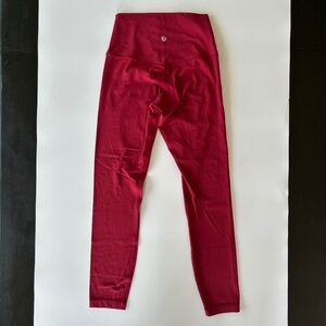 Lululemon Align High-Rise Pant Red Size 4 in Good Condition